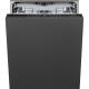 Masina de spalat vase incorporabila SMEG Universal ST382C, 10+1 programe, Clasa C