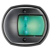 Lumina navigatie OSCULATI Sphera Compact black, 112.5° verde dreapta