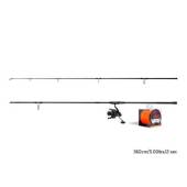 Combo pescuit Spod DELPHIN SPODCarp 360cm + mulineta Corzar 8T + fir HotSPOD 4 0.14mm