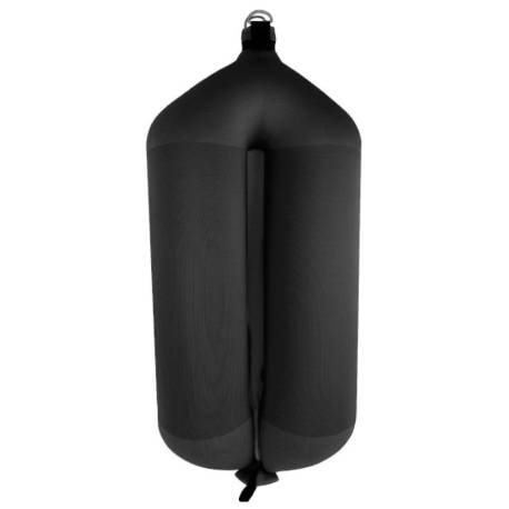 Balon acostare FENDERTEX T124 inflatable fender black, 120x36cm