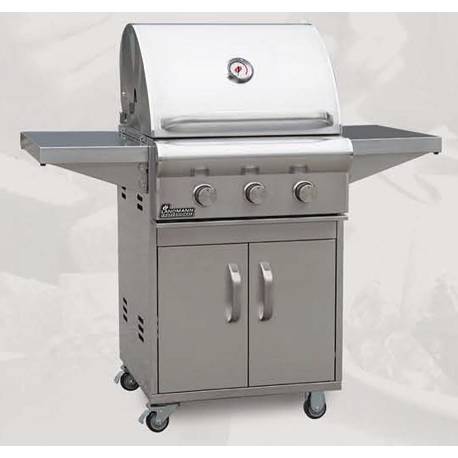 Gratar pe gaz LANDMANN Ardor PTS+ 3.0+, inox, 3 arzatoare