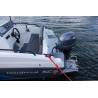Barca hibrid fibra /aluminiu NORDHVAL Sport Console 5, 5.00m, 5 persoane, max. 80CP
