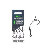 Montura KORDA Spinner Hook Sections Nr.4, 3 buc/plic