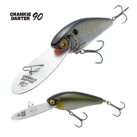 Vobler TIEMCO CRANKIE DARTER 90 F 7cm, 12g, culoare 06 Ultra Baitfish