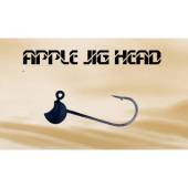 Jig turnat HERAKLES Apple Nr.6 0.8g Matt Black, 3buc/plic