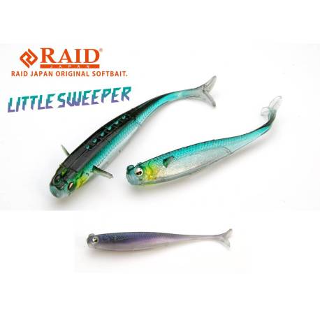Shad RAID Little Sweeper 6.3cm, culoare 071 Zaco, 8buc/plic