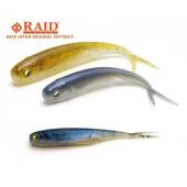 Naluci RAID Fish Roller 8.9cm culoare 042 Dark Cinnamon Shad, 7buc/plic