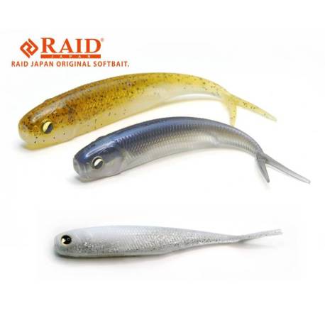 Naluci RAID Fish Roller 8.9cm culoare 057 Call White, 7buc/plic