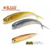 Naluci RAID Fish Roller Fish Skin 8.9cm culoare 081 Stain Wakasagi, 7buc/plic