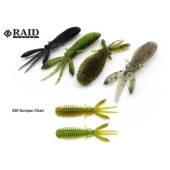 Naluca RAID Egu Bug 6.3cm culoare 030 Guripan Chart, 8buc/plic