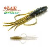 Naluca RAID Oka Ebi 6.3cm culoare 040 Ghost Shrimp, 6buc/plic