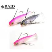 Naluca RAID HEAD SWIMMER LIBERO 5g culoare 010 Pink Trick 2buc/plic