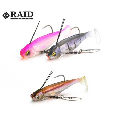 Naluca RAID HEAD SWIMMER LIBERO 10g culoare 005 Clear Wakasagi 2buc/plic