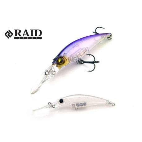 Vobler RAID Level Shad Sprinter 68MR 6.8cm 5.9g culoare 010 Stealth White