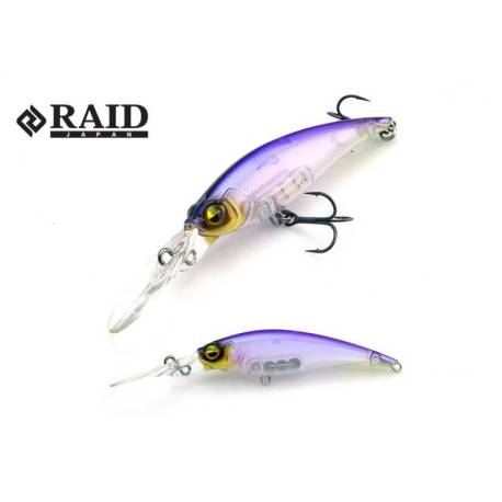 Vobler RAID Level Shad Sprinter 68MR 6.8cm 5.9g culoare 011 Grape Bijin