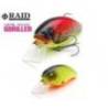 Vobler RAID Level Crank Goriller 6.6cm 17.5g culoare 003 Neon Back Chart