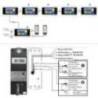 Monitor suplimentar pentru interfon video inteligent PNI SafeHome PT720MW