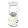 Blender SMEG 50’s Style BLF03CREU, 800 w, 4 viteze, crem