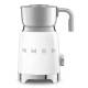 Aparat spumare lapte SMEG 50's Style MFF11WHEU, 600 ml, alb