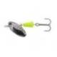 Lingurita rotativa ILBA Stream-R Nickel Chartreuse, nr.2, 5.5g