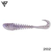 Twister KP BAITS Skeleton Grub 10cm, culoare 202, 5buc/plic