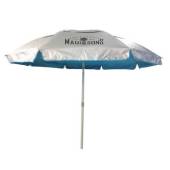 Umbrela plaja Maui & Sons XL 220 cm, protectie UPF50+, albastru