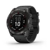 Ceas GARMIN fenix 7X Pro Sapphire Solar Titan DLC Carbon Grey, Black, 51mm