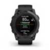 Ceas GARMIN fenix 7X Pro Sapphire Solar Titan DLC Carbon Grey, Black, 51mm