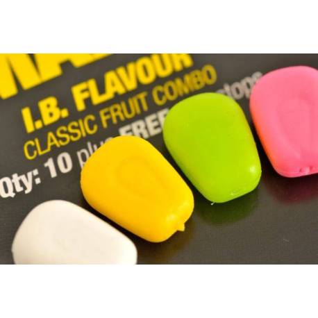 Porumb artificial KORDA MAIZE BANOFFEE ALB 10 buc/plic