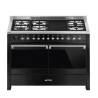 Aragaz SMEG Opera A4BL-81, grill electric, catalitic, clasa A