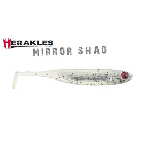 Naluca HERAKLES Mirror Shad 9.5cm culoare Ghost