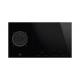 Plita mixta SMEG Dolce Stil Novo PM6912WLDR, 5 zone de gatit, negru