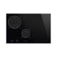 Plita mixta SMEG Dolce Stil Novo PM6721WLDX, 4 zone de gatit, 70/75 cm, negru