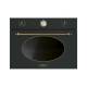 Cuptor compact incorporabil SMEG Colonial SF4800MAO, microunde cu grill, 45 cm