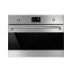 Cuptor compact incorporabil SMEG Classica SF4390VCX1, abur combi, vapor clean, 45 cm
