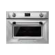 Cuptor compact incorporabil SMEG Victoria SF4920VCX1, vapor clean, abur combi, 45 cm