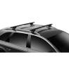 Bare transversale Thule Evo Clamp Wingbar Evo Black pentru VW Passat (B8), 4 usi Sedan