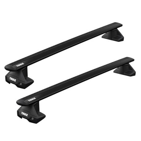 Bare transversale Thule Evo Clamp Wingbar Evo Black pentru VW Passat (B8), 4 usi Sedan