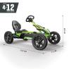 Kart BERG Rally DRT Verde, 4 – 12 ani