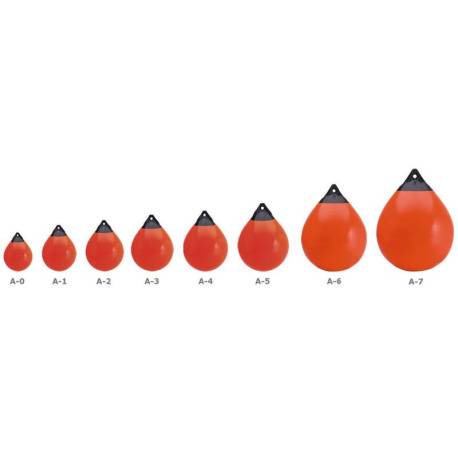 Balon de acostare gonflabil POLYFORM A0, orange/blue, 203x292mm, 20 bucati