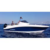Barca fibra POSEIDON Blu Water 6.40m, 8 persoane, max. 250CP
