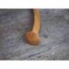 Clonc din lemn pentru somn DREAD CAT model 4, 42cm, pastila 4cm usor convexa