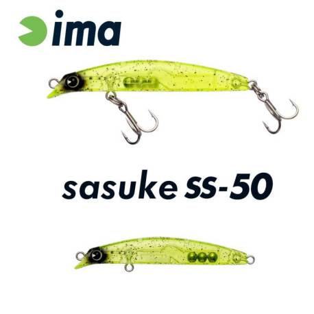 Vobler IMA SASUKE SS-50, 5cm, 1.7g, 004 Chartreuse Pepper