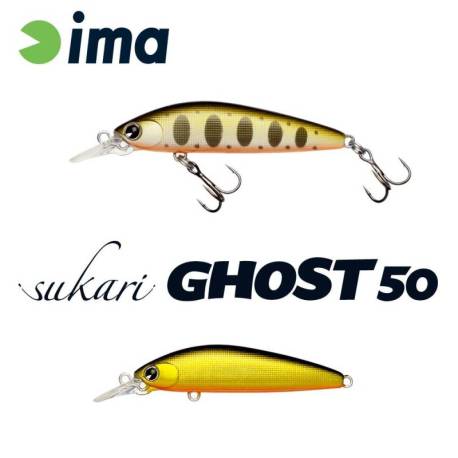 Vobler IMA Sukari Ghost 50SU, 5cm, 3.2g, 002 Gold Black