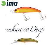 Vobler IMA Sukari 60 Deep 6cm, 8g, culoare 010 Orange Belly Ayu