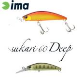 Vobler IMA Sukari 60 Deep 6cm, 8g, culoare 015 Reflect Green