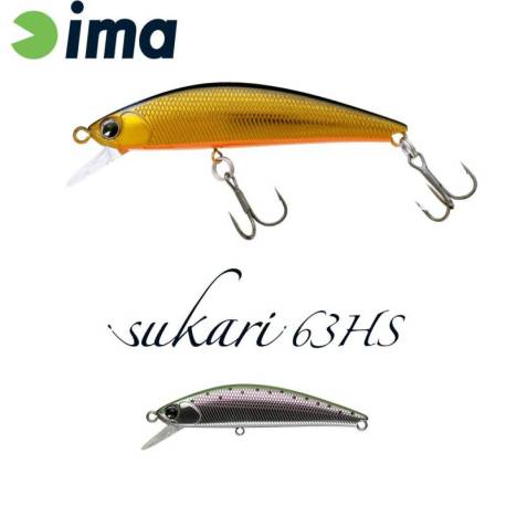Vobler IMA Sukari 63HS 6.3cm, 8g, 017 Rainbow Trout