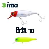 Vobler IMA B-Fat 70S 7cm, 8g, 214 Mat Chartreuse