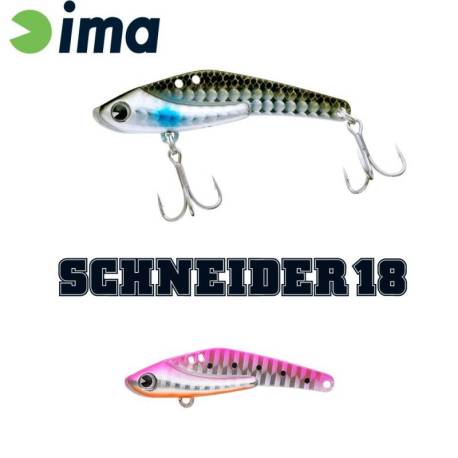 Cicada IMA SCHNEIDER 18, 6.8cm, 18g, 013 Pink Back Orange Belly