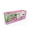 Bicicleta fara pedale EDDY TOYS, roz